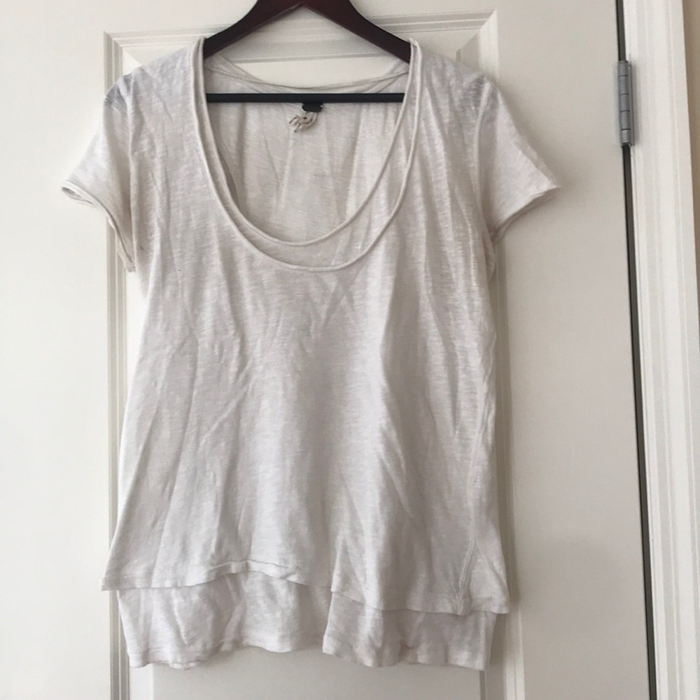 We the Free White layered tshirt Size S